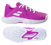 Kinder Tennisschuhe Babolat PROPULSE junior 3 -5008 AllCourt pink Kinder Tennisschuhe Babolat PROPULSE junior 3 -5008 AllCourt pink