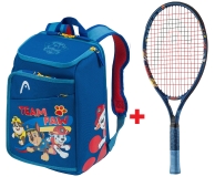 Kinder Tennisschläger HeadPaw 21 blau + Kids Backpack Paw Kinder Tennisschläger HeadPaw 21 blau + Kids Backpack Paw
