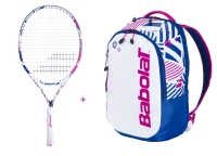 Kinder Tennisschläger Babolat - B´Fly 23 + Backpack Kids pink Kinder Tennisschläger Babolat - B´Fly 23 + Backpack Kids pink