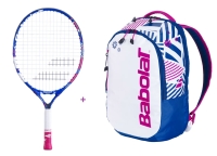 Kinder Tennisschläger Babolat - B´Fly 21 + Backpack Kids pink Kinder Tennisschläger Babolat - B´Fly 21 + Backpack Kids pink