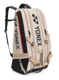 Tennistasche Yonex GEARLOGIC RACQUET BAG 9 PCS Beige Tennistasche Yonex GEARLOGIC RACQUET BAG 9 PCS Beige