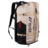 Tennisrucksack Yonex GEARLOGIC BACKPACK beige Tennisrucksack Yonex GEARLOGIC BACKPACK beige
