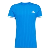 Herren Tennis T-Shirt Adidas Freelift Pro Tee KD7600 glory blue Herren Tennis T-Shirt Adidas Freelift Pro Tee KD7600 glory blue