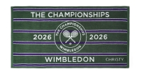 Handtuch Wimbledon THE CHAMPIONSHIP 2026 green/purple Handtuch Wimbledon THE CHAMPIONSHIP 2026 green/purple
