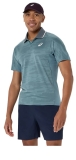 Asics Match Jacquard Polo SS Top Tennis-Shirt 2041A420-401 Asics Match Jacquard Polo SS Top Tennis-Shirt 2041A420-401