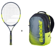 Kinder Tennisschläger Babolat - Carlitos 23 + Backpack Kids gelb Kinder Tennisschläger Babolat - Carlitos 23 + Backpack Kids gelb