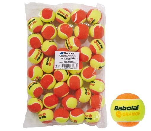 Kinder-Tennisbälle Babolat ORANGE  X36