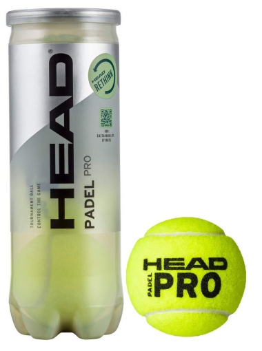 Padelbälle Head Padel PRO 3er Dose