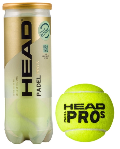 Padelbälle Head Padel PRO S 3er