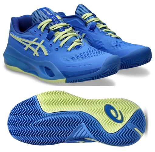 Damen Tennisschuhe Asics RESOLUTION X Clay 1042A277-400 Damen Tennisschuhe Asics RESOLUTION X Clay 1042A277-400