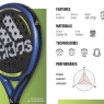 Padelschläger ADIDAS ESSNOVA CARBON CTRL 3.1