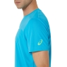 Tennis T-Shirt Asics Court Graphic Tee 2041A304-418 blau