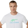 Tennis T-Shirt Asics Court Graphic Tee 2041A304-106 weiss