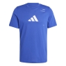 Herren T-Shirt Adidas Tennis Graphic Tee IY8330 blau