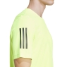 Herren Tennis T-Shirt Adidas Club 3 Stripes T-Shirt IS8110 grün