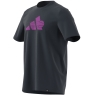 Herren T-Shirt Adidas Tennis 3S Graphic Tee IW0150 blau