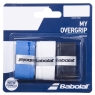 Tennis Overgrip Babolat My Overgrip X3 blau/schwarz