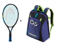 Kinder Tennisschläger Novak 19 + Kids Backpack 2024