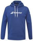 Tennis Jacke Babolat Exercise Hood Sweat 4MP2041-4118 blau